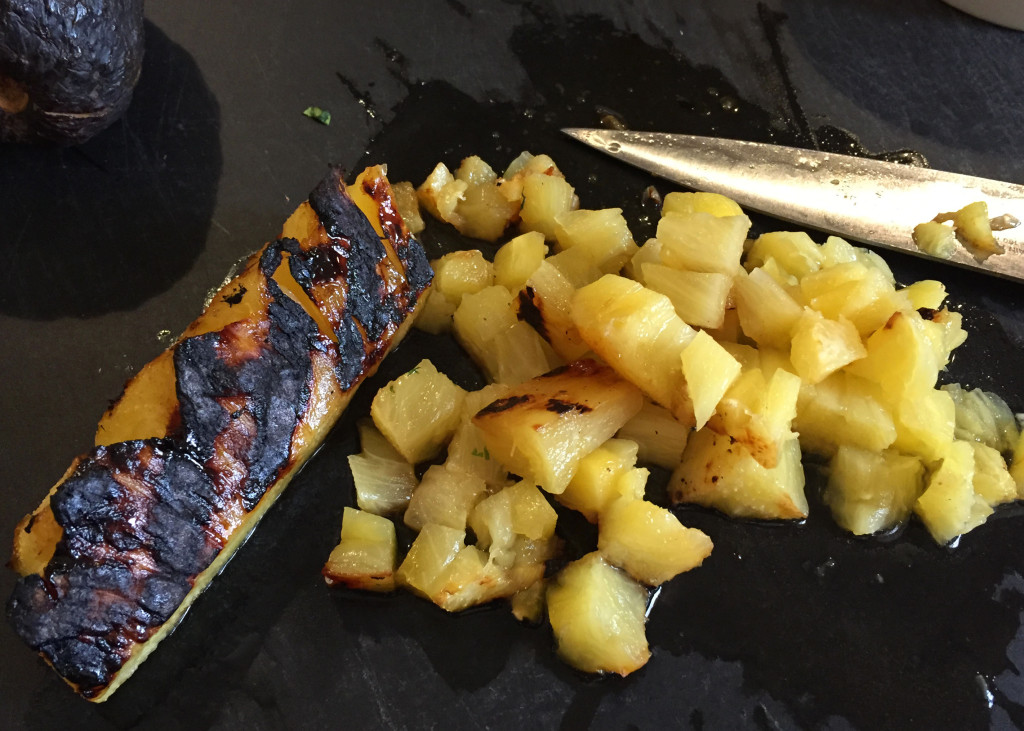 taco pineapple grilling