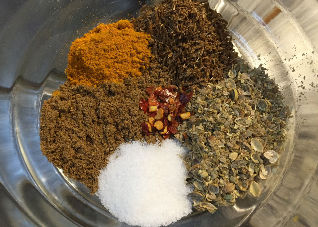 slow chicken curry spices